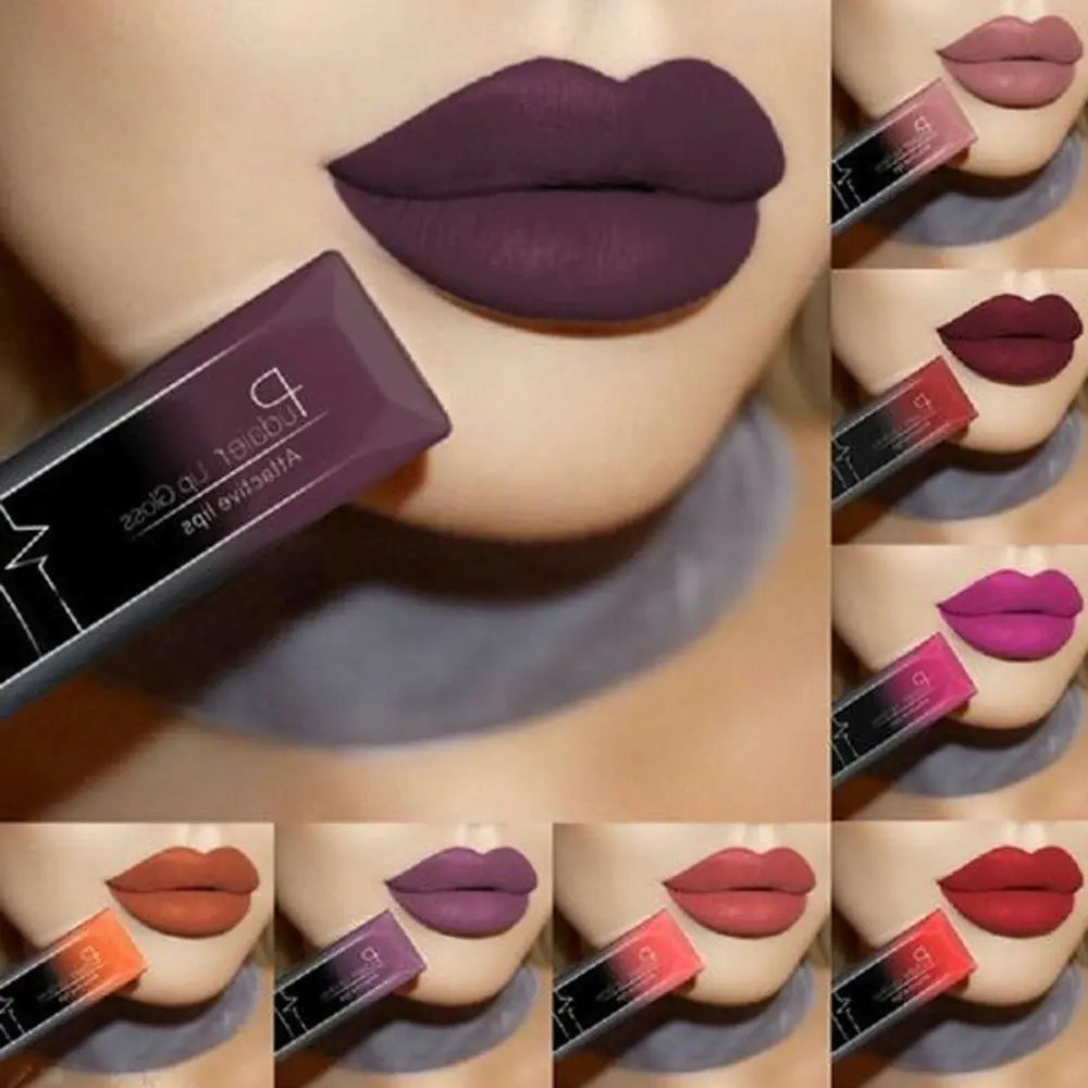 Batom Líquido Matte Nude Pudaier - Vermelho Veludo Sexy