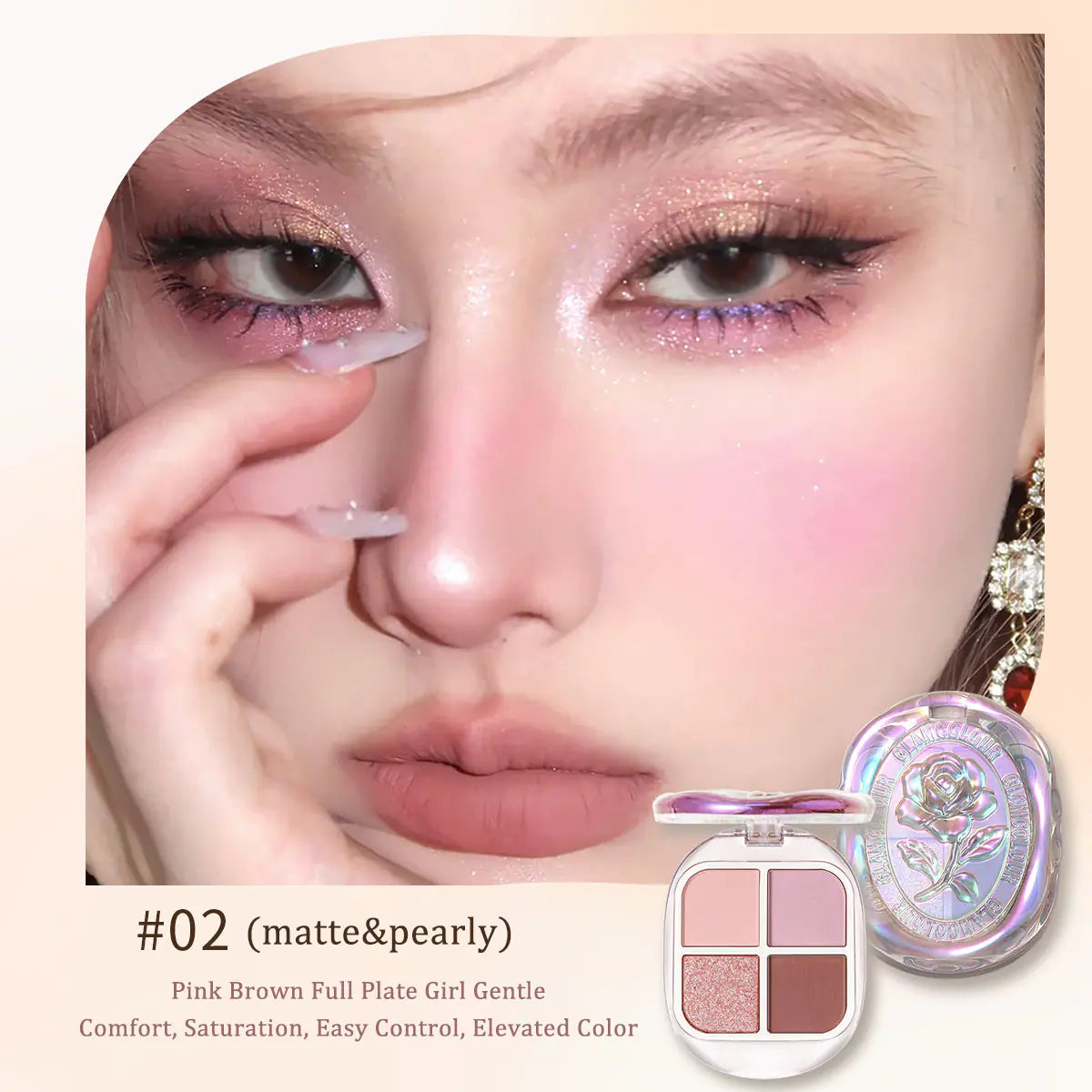 Paleta de Sombras Magic Color Fire Lacquer