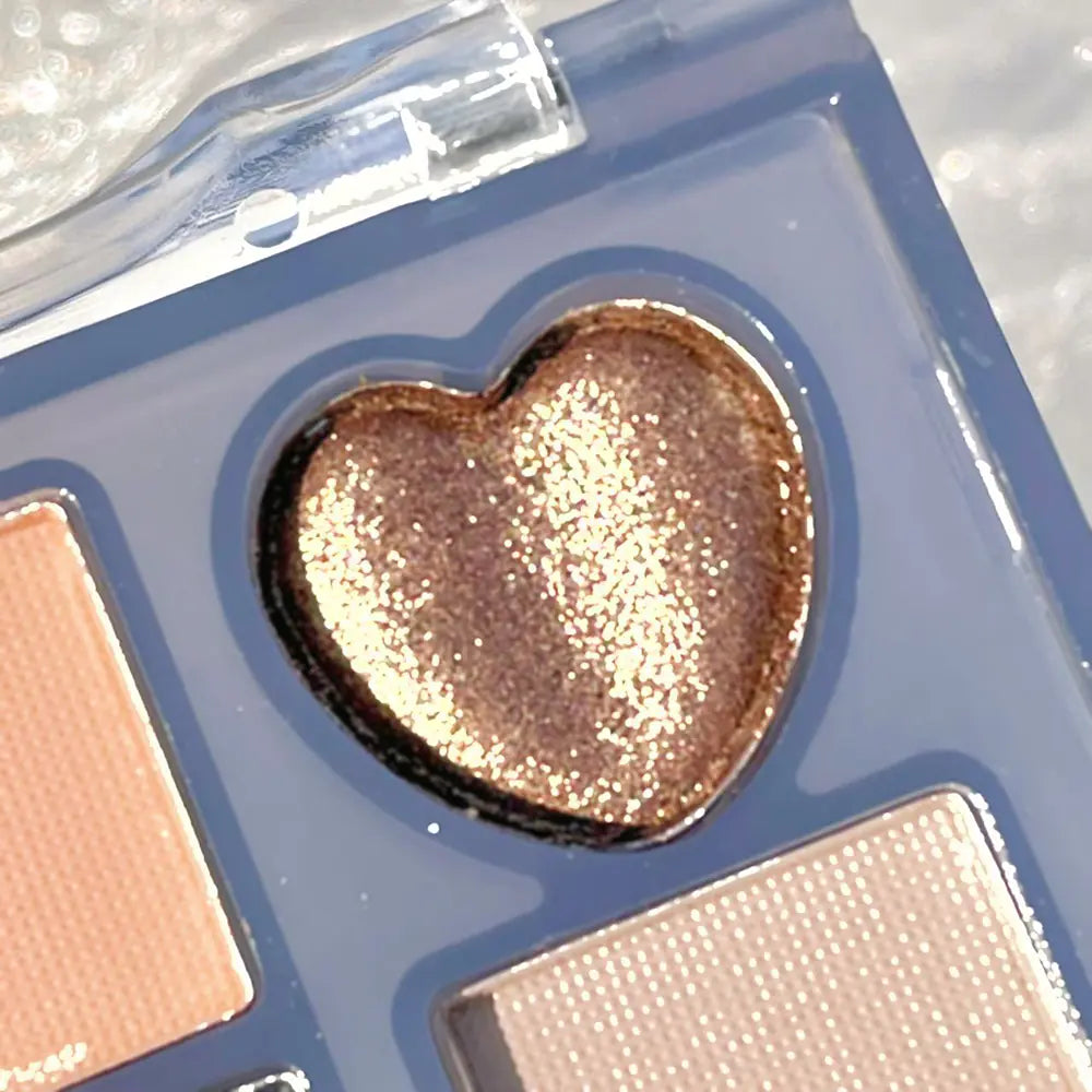 Paleta de Sombras com 12 Cores, Acabamentos Matte e Brilhantes