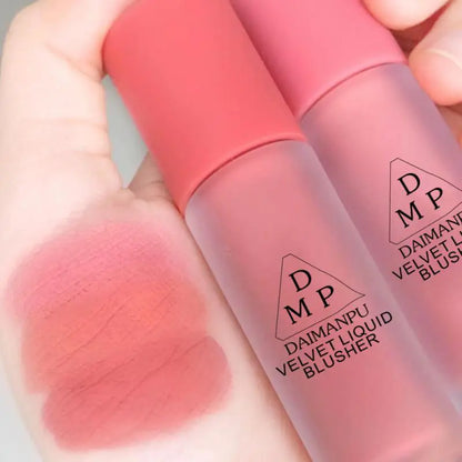 Blush Líquido Velvet Matte Cheek Tint na cor Laranja Pêssego