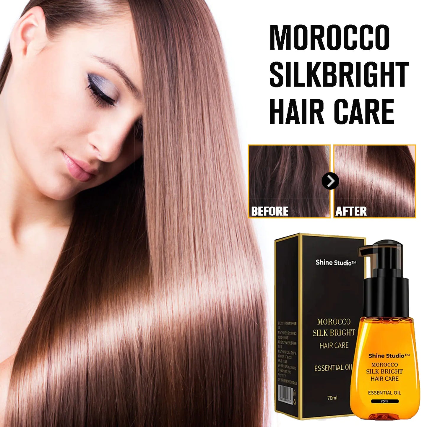 EELHOE Anti-Frizz Hair Essence for Moisturizing Care