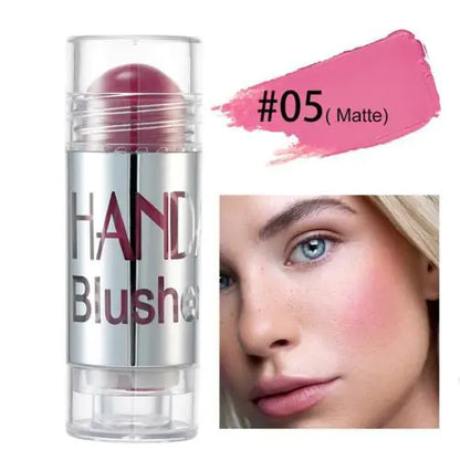 8 Colors Blush Highlighter Bronzer Cream Cheek Stick