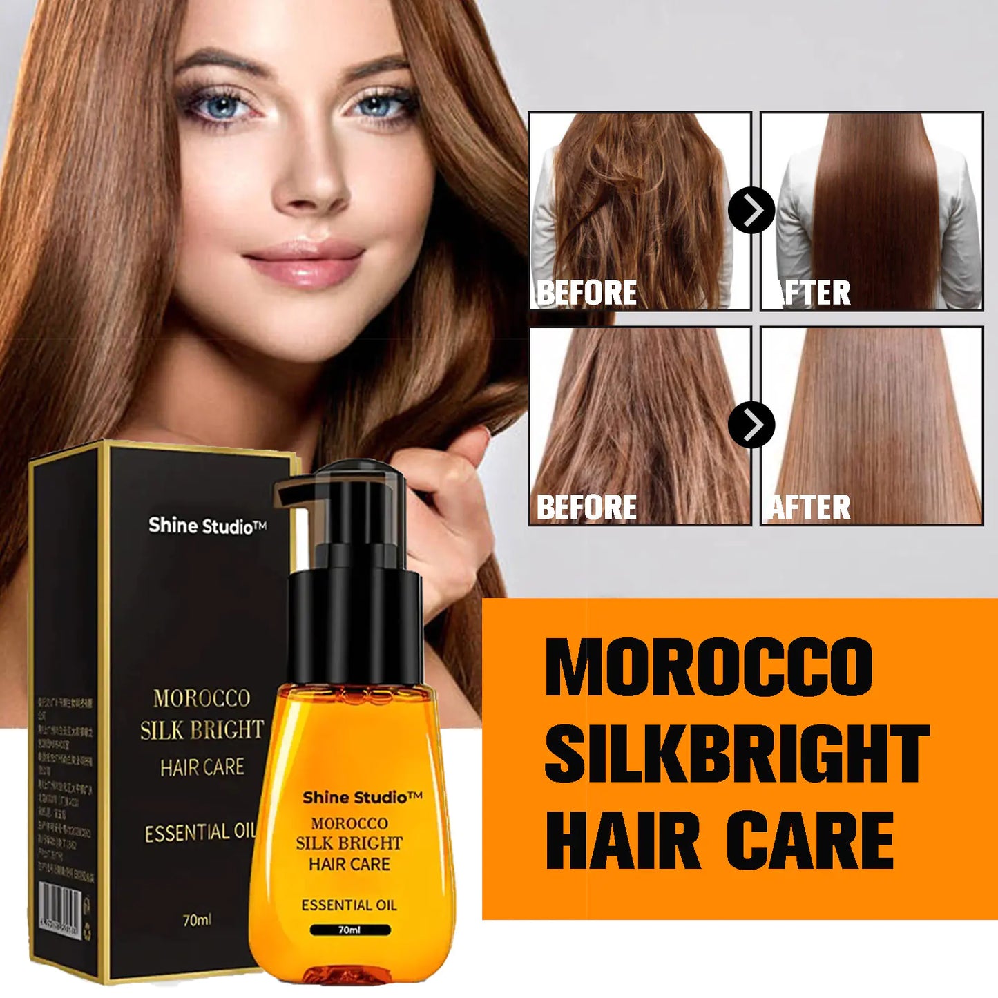 EELHOE Anti-Frizz Hair Essence for Moisturizing Care