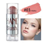 8 Colors Blush Highlighter Bronzer Cream Cheek Stick