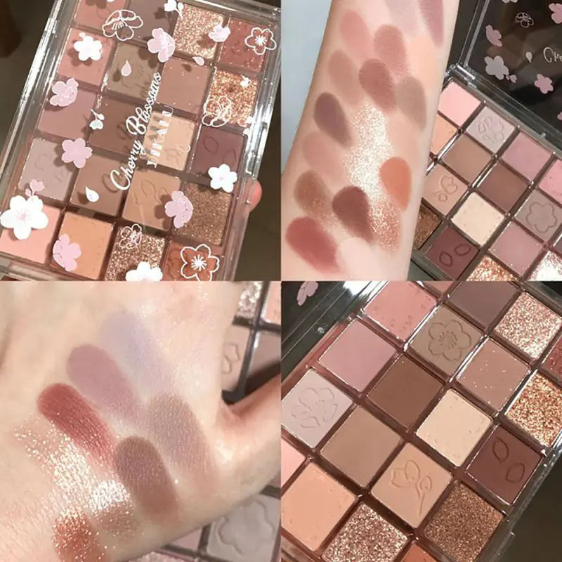 Paleta de sombras com brilho de 20 cores Dikalu Sakura Dance