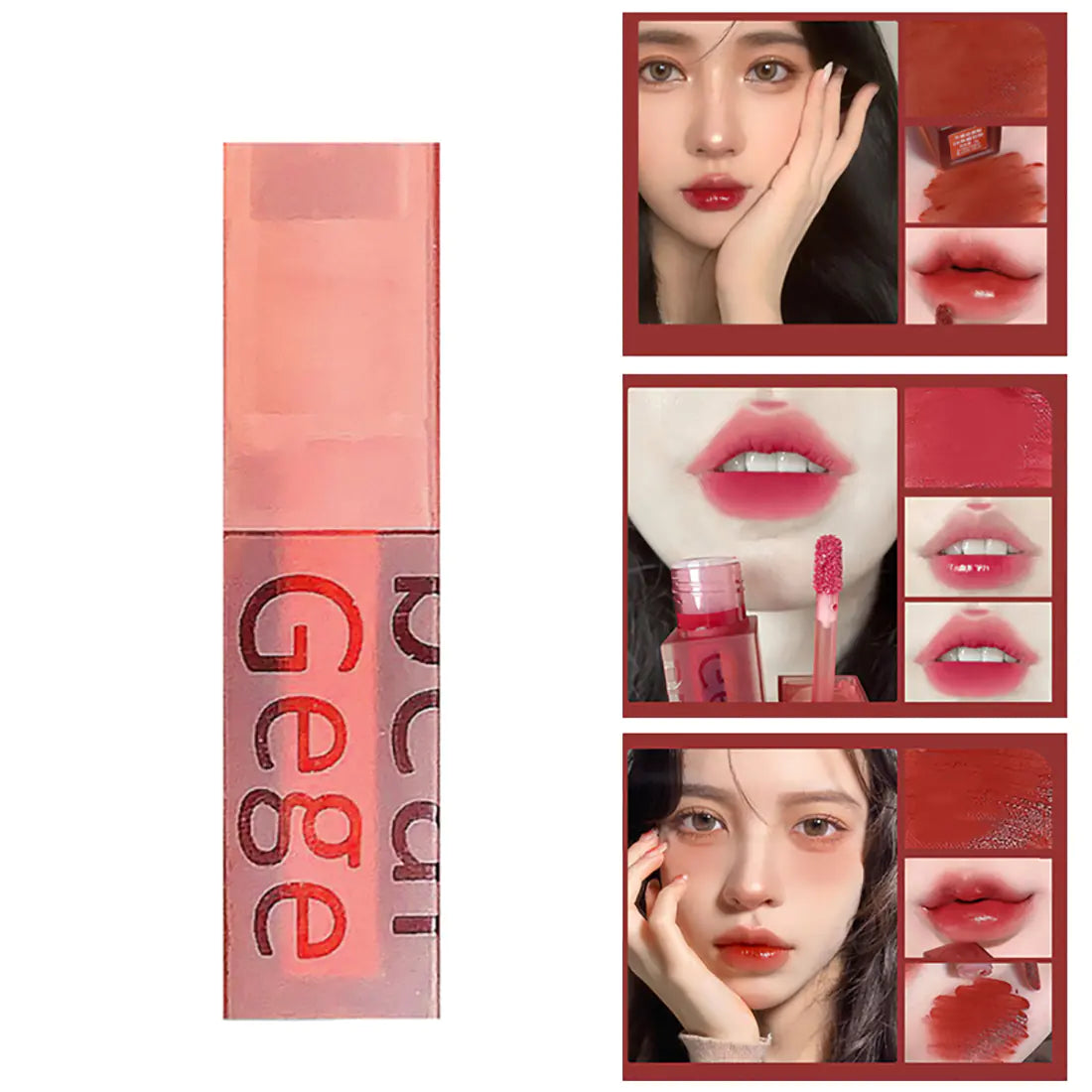 Batom Líquido Matte Aveludado - Tonalidade Vermelha de Longa Duração