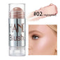 8 Colors Blush Highlighter Bronzer Cream Cheek Stick